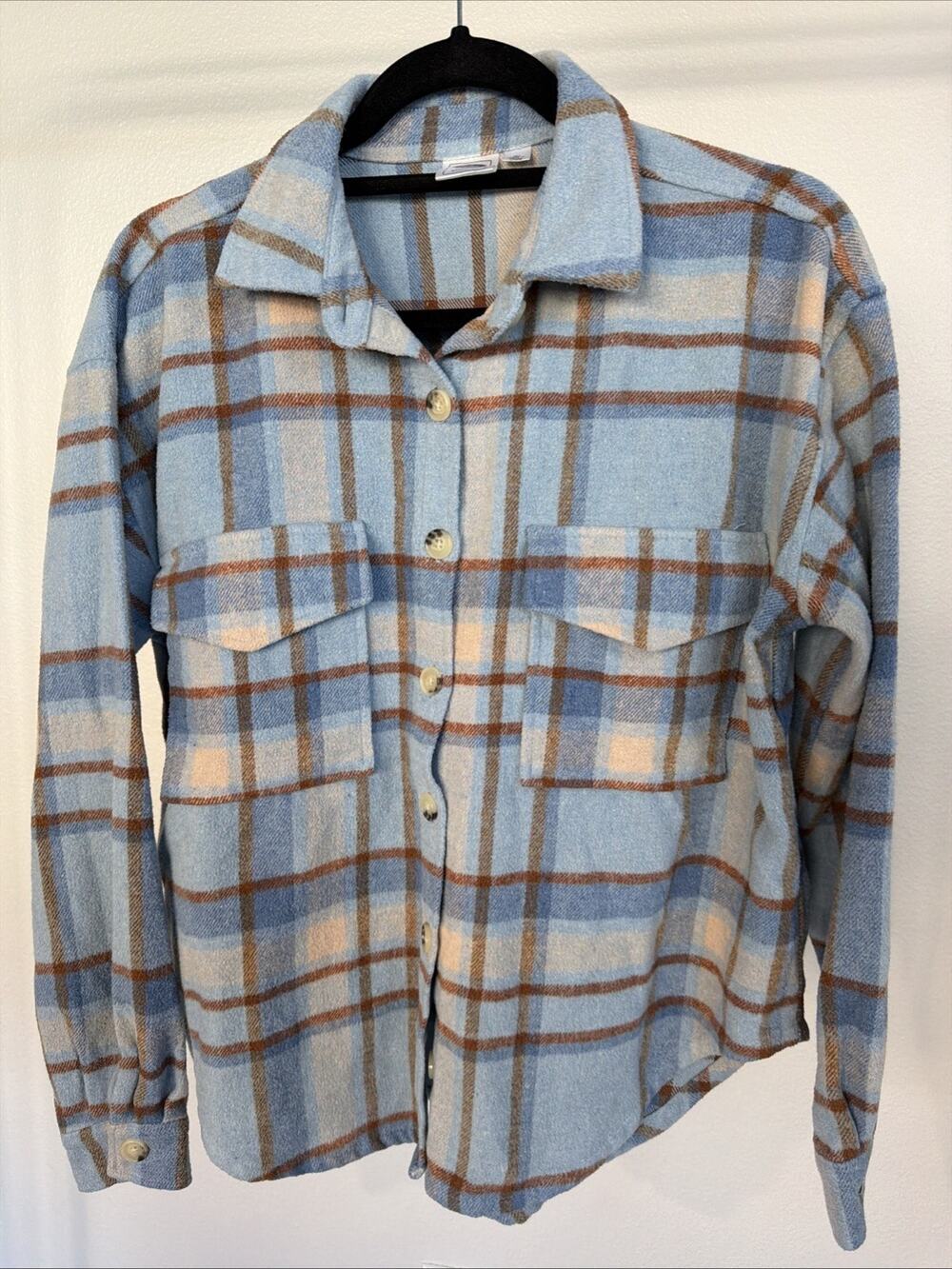 Ford Bronco Plaid Flannel Shirt Jacket Small Official Licensed Product Retro